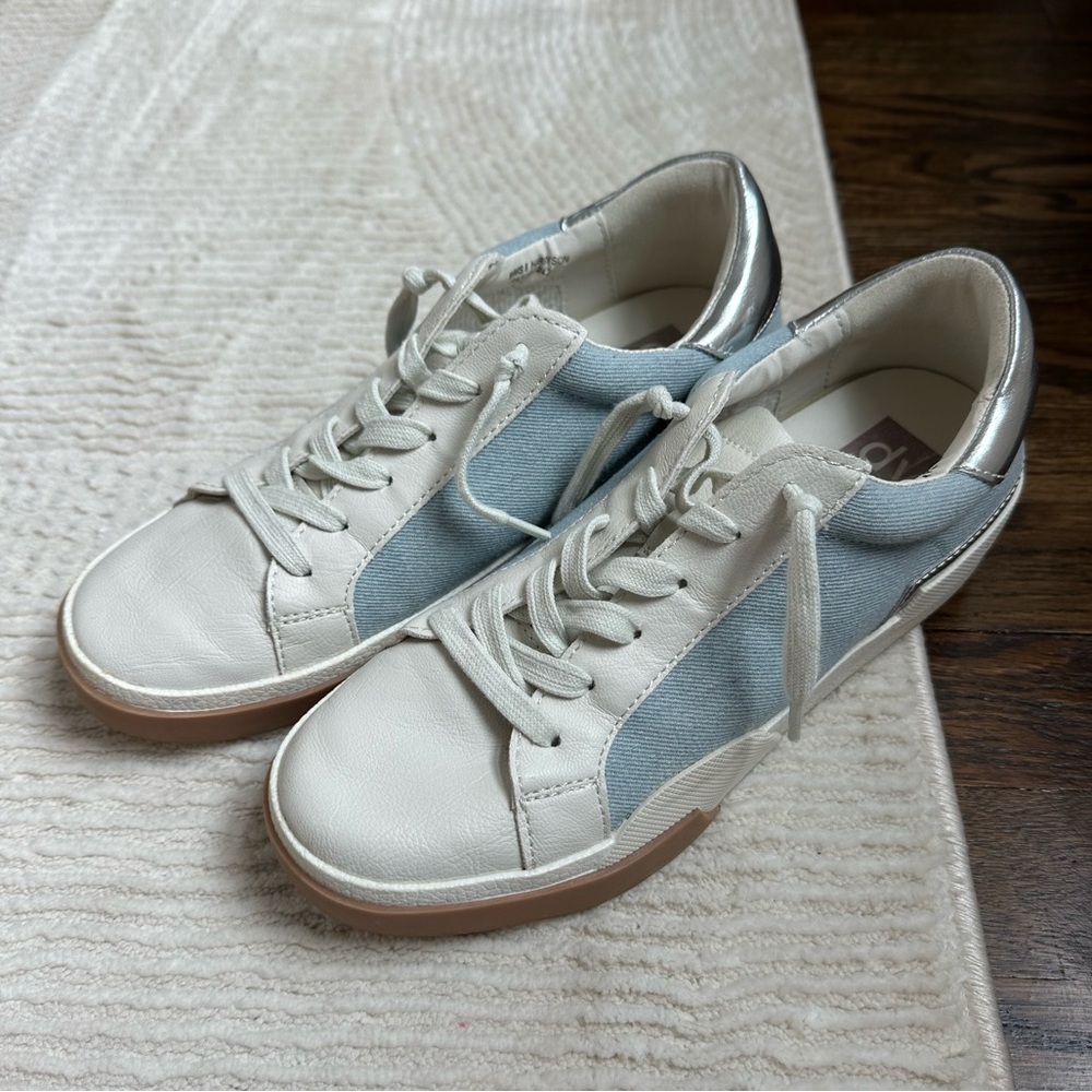 Dolce Vita Rare Color Harryson Sneakers Denim & Silver